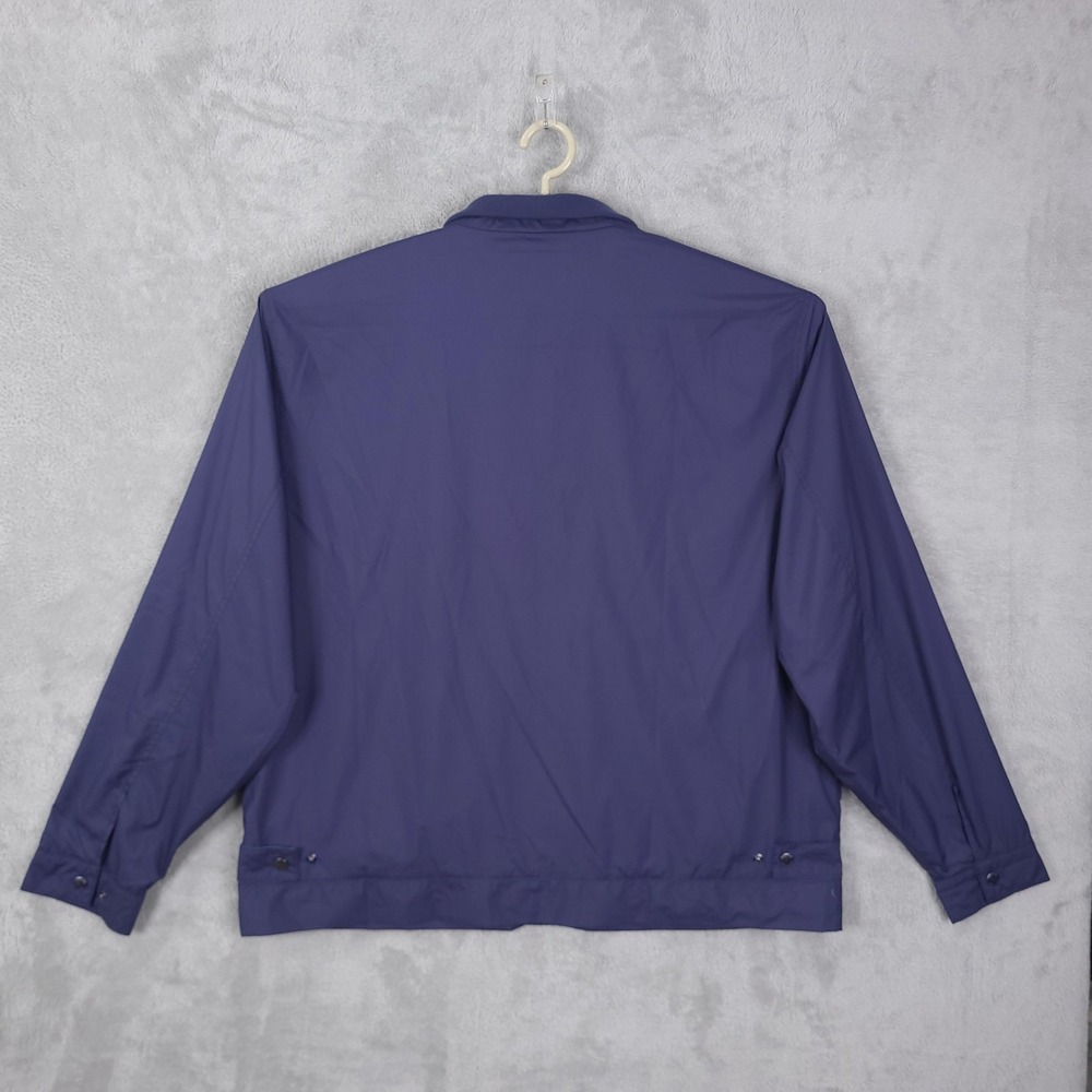 Peter Millar Windbreaker Jacket Mens XXL Navy Blue MC0Z115 Full Zip Lightweight - Picture 2 of 13